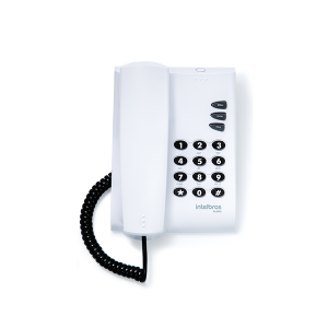 Teléfono alambrico Pleno Blanco