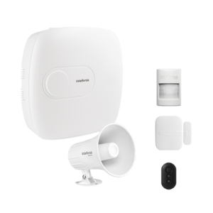 Kit Central de Alarma AMT 4010 Smart Net Monitoreada (Con modulo Ethernet, receptor y control de 3 botones ) sin Teclado