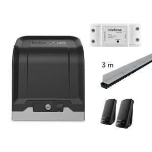 Motor Deslizante de Residencia DR FAST 400 KG con 2 controles EP 02 con apertura desde tu celular y 3 metros cremallera