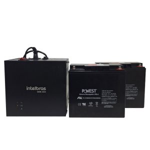 KIT UPS GNB 1500VA CON 2 BATERIAS 12V-18AH PARA RESPALDO DE ENERGIA