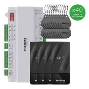 Kit de Control de Acceso Seguro Encriptado - Sistema Anti-clonación para Tags RFID. para cuatro accesos